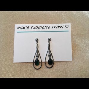 Silver & Turqoise Dangle Earrings